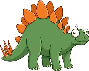 Esteban el Estegosaurio, Estegosaurio