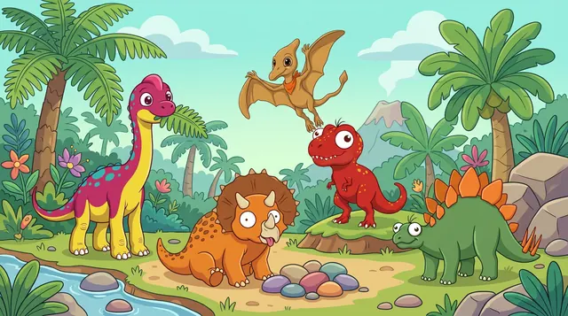 Toda la banda de Dony y los Dinos junta en la selva